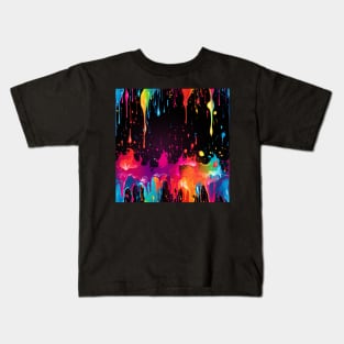 Paint splatter Kids T-Shirt